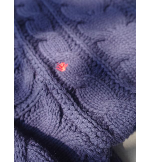 LAGUNAMOON「【POLO BCSコラボ】ケーブルオフショルニットプルオーバー」|ニット・セーター|