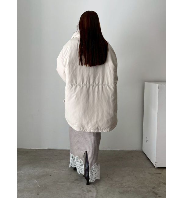 LAGUNAMOON「ストリングディティールミドルダウン」|ダウン|