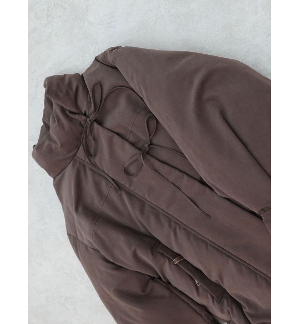 LAGUNAMOON「ストリングディティールミドルダウン」|ダウン|