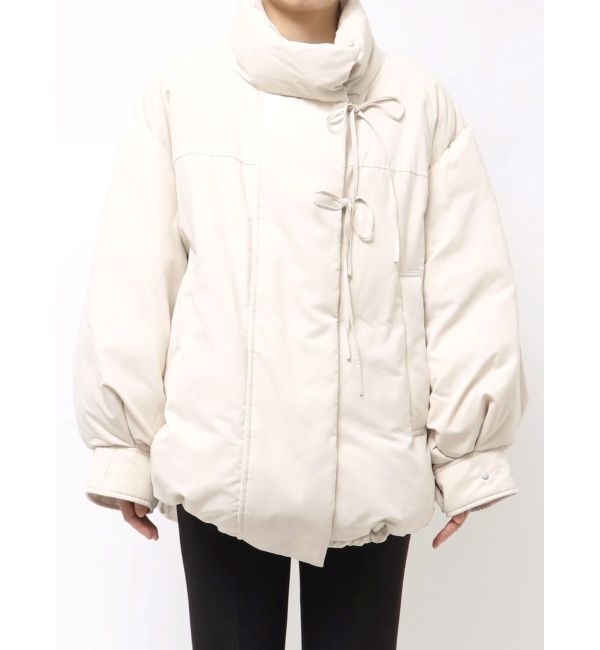 LAGUNAMOON「ストリングディティールミドルダウン」|ダウン|