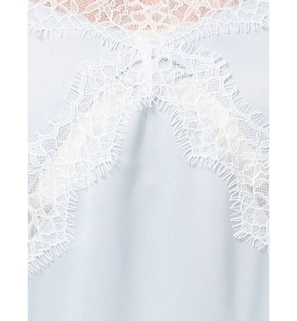 LAGUNAMOON「アシンメトリーレースサテンキャミソール」|キャミソール|