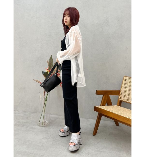 EVRIS「シアーオーバーサイズシャツ」|シャツ・ブラウス|