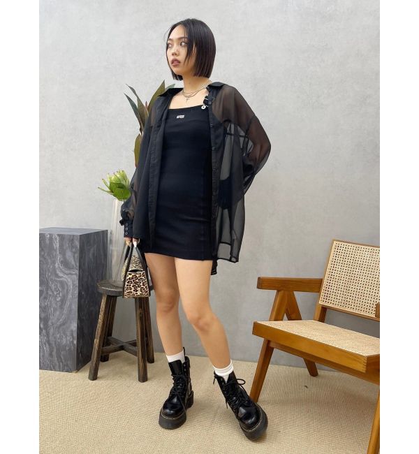 EVRIS「シアーオーバーサイズシャツ」|シャツ・ブラウス|