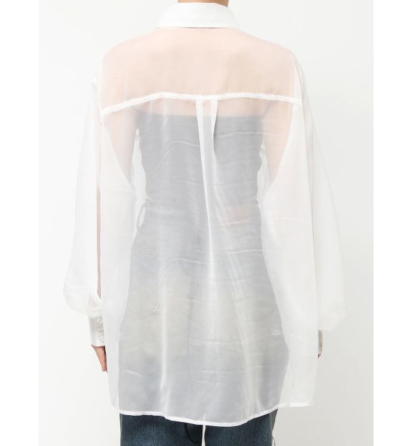 EVRIS「シアーオーバーサイズシャツ」|シャツ・ブラウス|