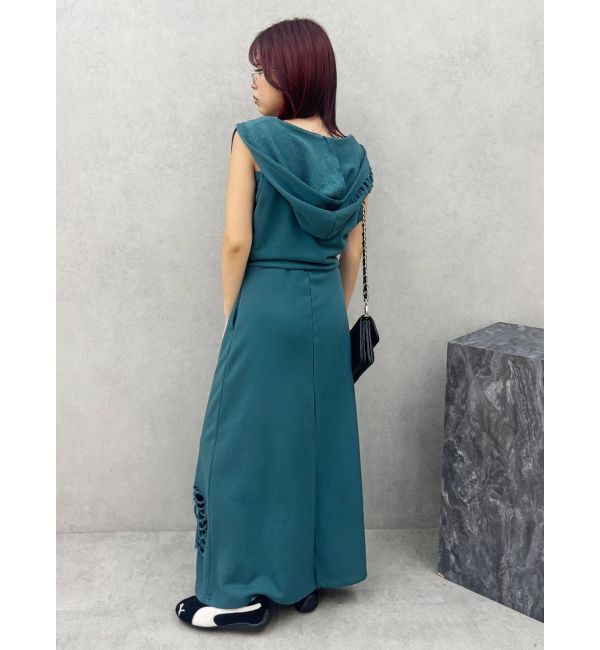 EVRIS「ビスチェセットフーディロングワンピース」|ワンピース|