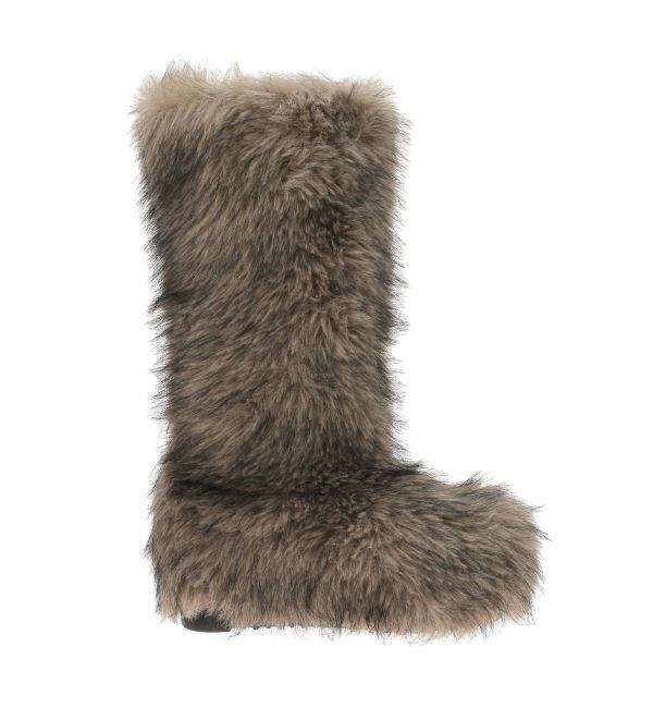 EVRIS「ファイクファーモンスターブーツ」|ロングブーツ|