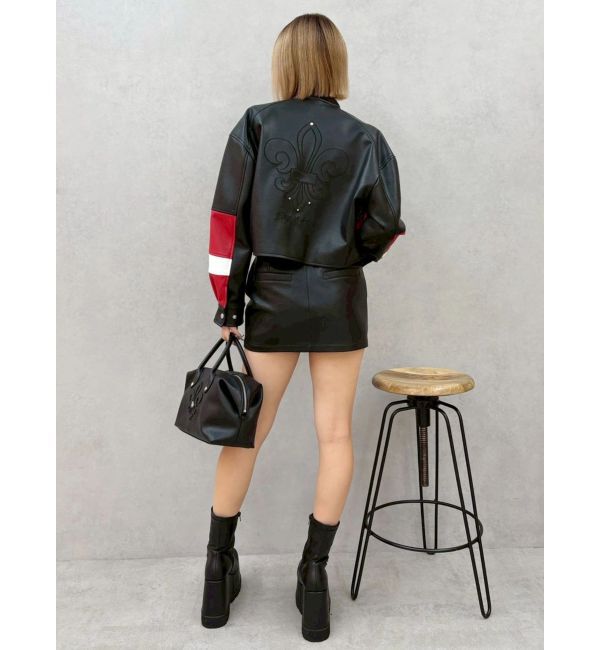 EVRIS「フェイクレザーベルトミニスカート【セットアップ着用可能】」|スカート|