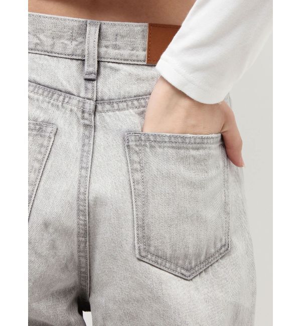 EVRIS「カットアウトワイドデニムパンツ【セットアップ着用可能】」|デニム|