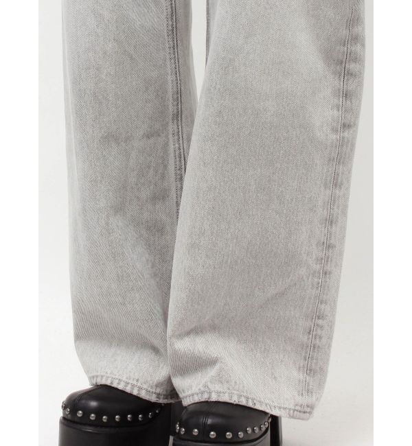 EVRIS「カットアウトワイドデニムパンツ【セットアップ着用可能】」|デニム|