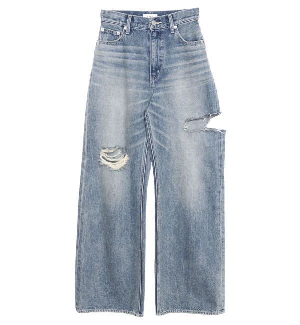 EVRIS「カットアウトワイドデニムパンツ【セットアップ着用可能】」|デニム|