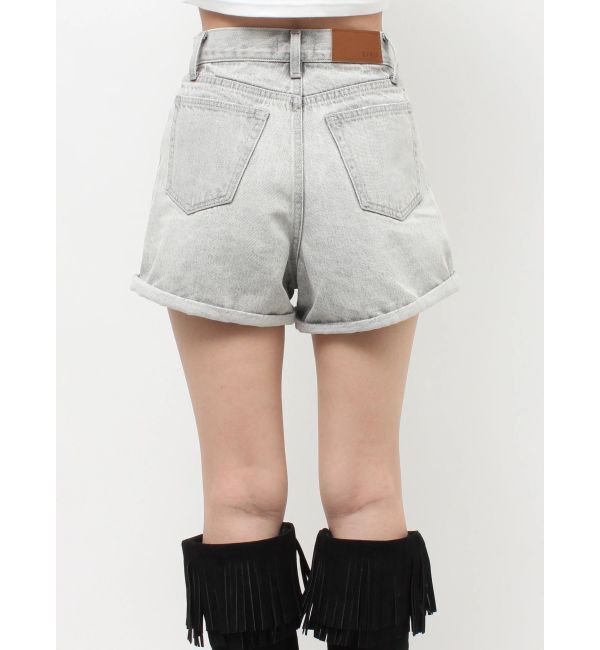 EVRIS「ヴィンテージライクカラーショートデニムパンツ【セットアップ着用可能】」|デニム|