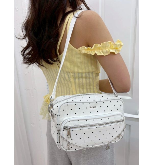 EVRIS「CHARMハンドBAG」|ハンドバッグ|