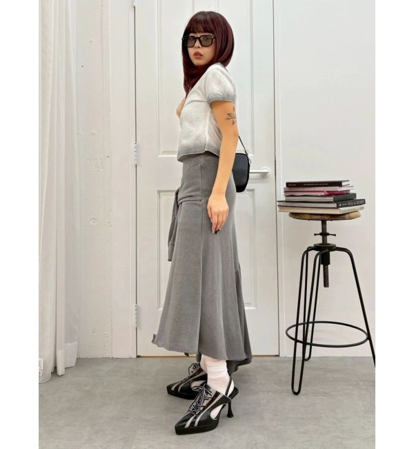 EVRIS「MOON BABE ロゴクロップドTシャツ」|Tシャツ・カットソー|