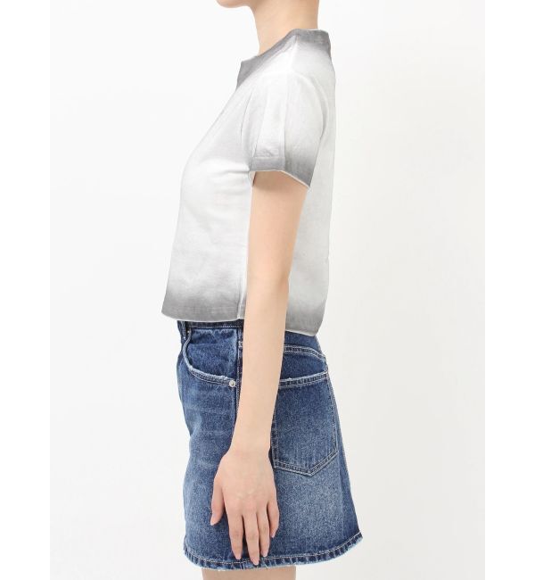 EVRIS「MOON BABE ロゴクロップドTシャツ」|Tシャツ・カットソー|