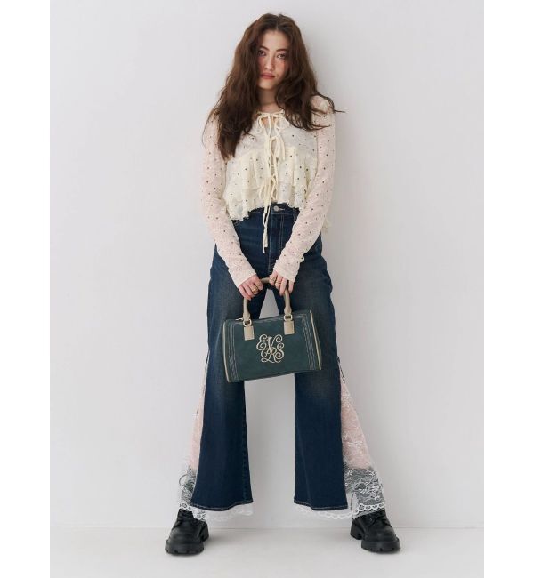 EVRIS「ラメクロップドキャミソール」|キャミソール|