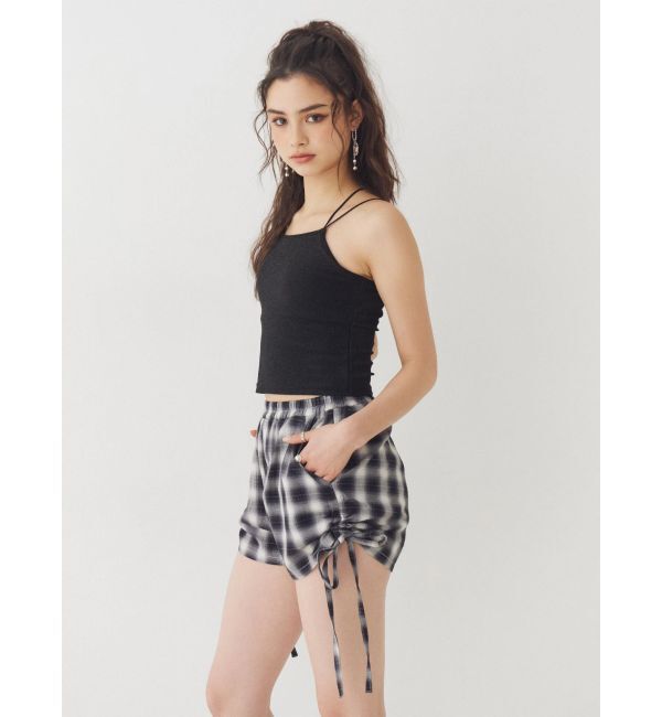 EVRIS「ラメクロップドキャミソール」|キャミソール|