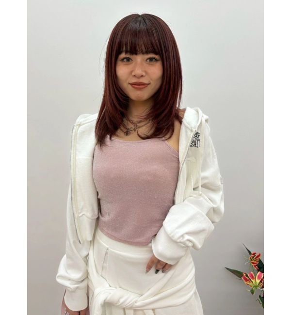 EVRIS「ラメクロップドキャミソール」|キャミソール|