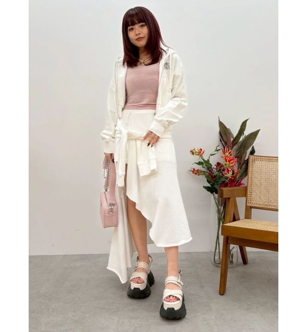 EVRIS「ラメクロップドキャミソール」|キャミソール|