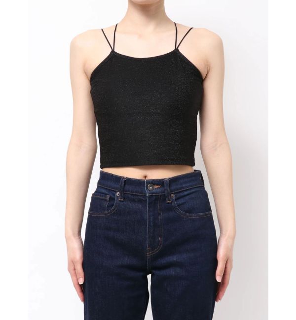 EVRIS「ラメクロップドキャミソール」|キャミソール|