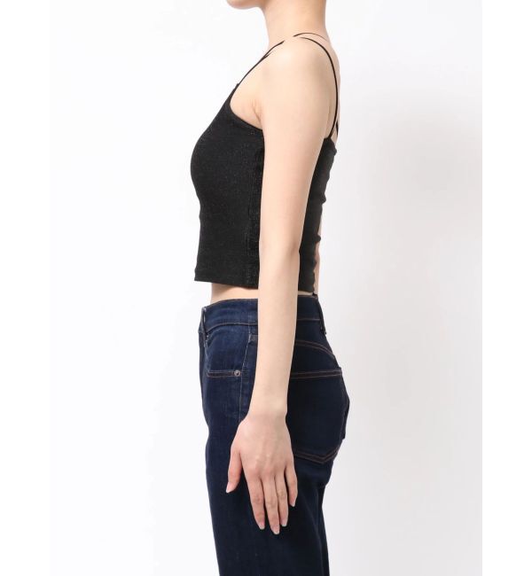 EVRIS「ラメクロップドキャミソール」|キャミソール|