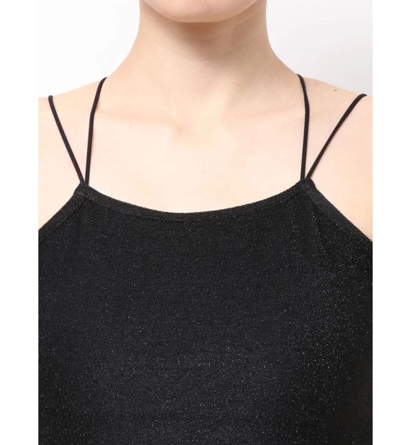 EVRIS「ラメクロップドキャミソール」|キャミソール|