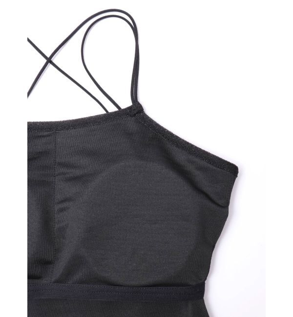 EVRIS「ラメクロップドキャミソール」|キャミソール|