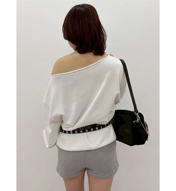 EVRIS「ワンショルダースウェットトップス」|スウェット・ジャージ|