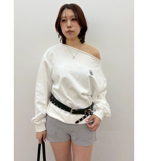 EVRIS「ワンショルダースウェットトップス」|スウェット・ジャージ|