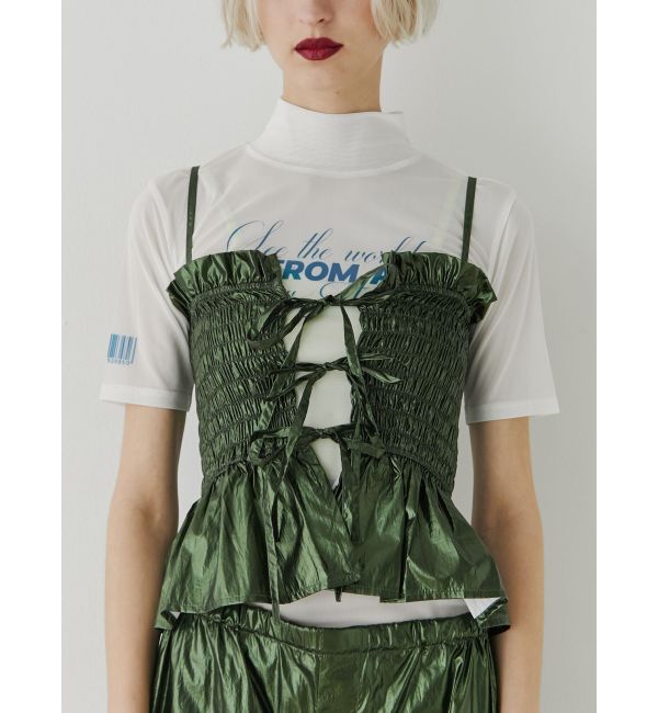 jouetie「ハーフスリーブタトゥーシアートップス」|Tシャツ・カットソー|