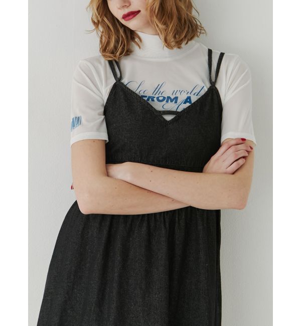 jouetie「ハーフスリーブタトゥーシアートップス」|Tシャツ・カットソー|