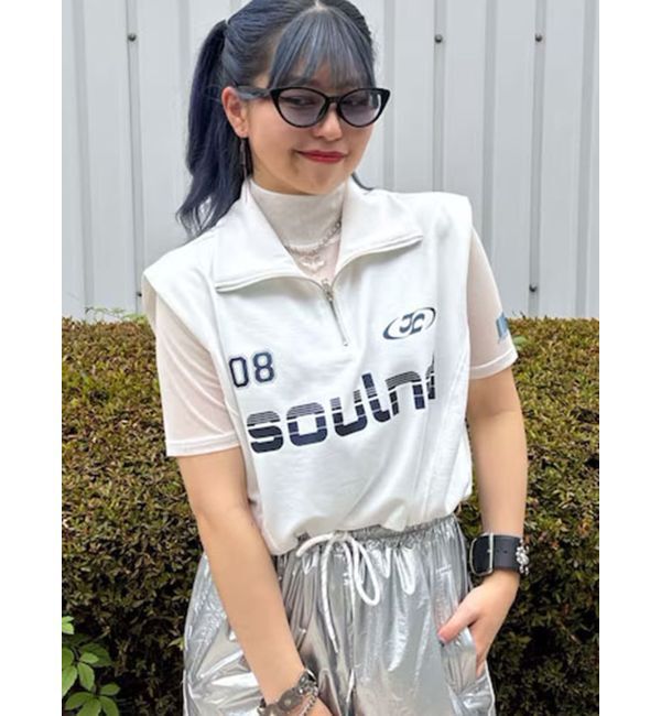 jouetie「ハーフスリーブタトゥーシアートップス」|Tシャツ・カットソー|