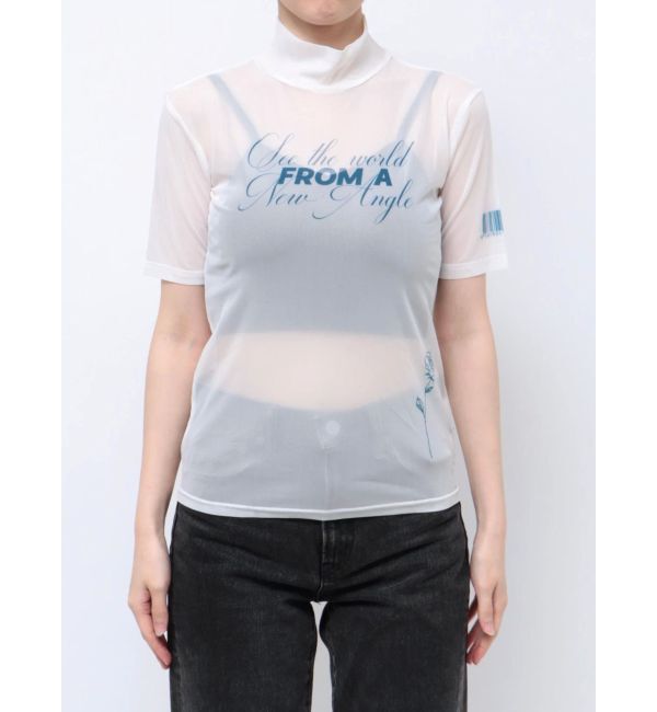 jouetie「ハーフスリーブタトゥーシアートップス」|Tシャツ・カットソー|