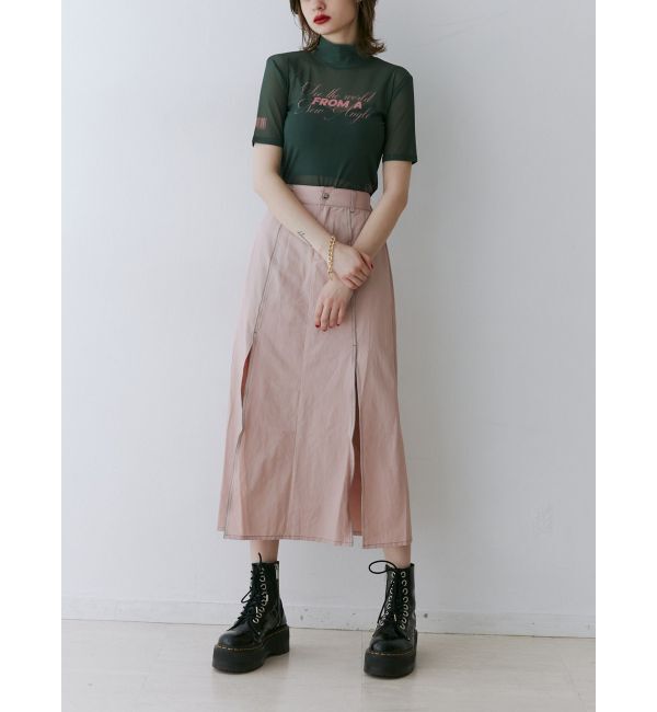 jouetie「ハーフスリーブタトゥーシアートップス」|Tシャツ・カットソー|