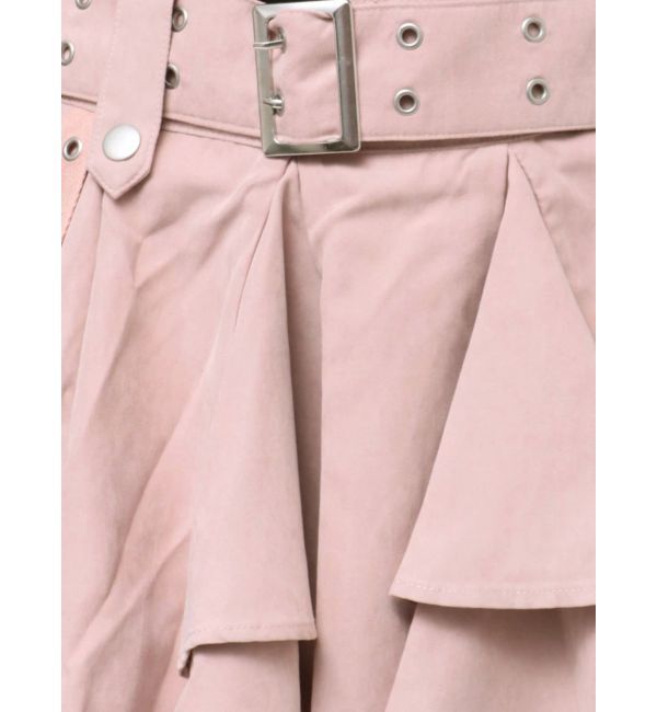 jouetie「アシメヘムベルテッドミニスカート」|スカート|