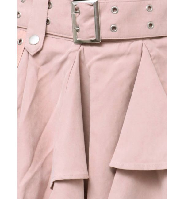 jouetie「アシメヘムベルテッドミニスカート」|スカート|