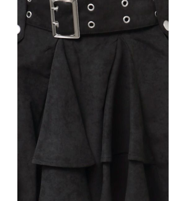 jouetie「アシメヘムベルテッドミニスカート」|スカート|