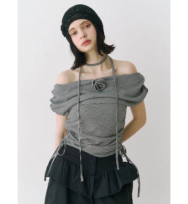 jouetie「ペプラムナイロンルーズパンツ」|その他|