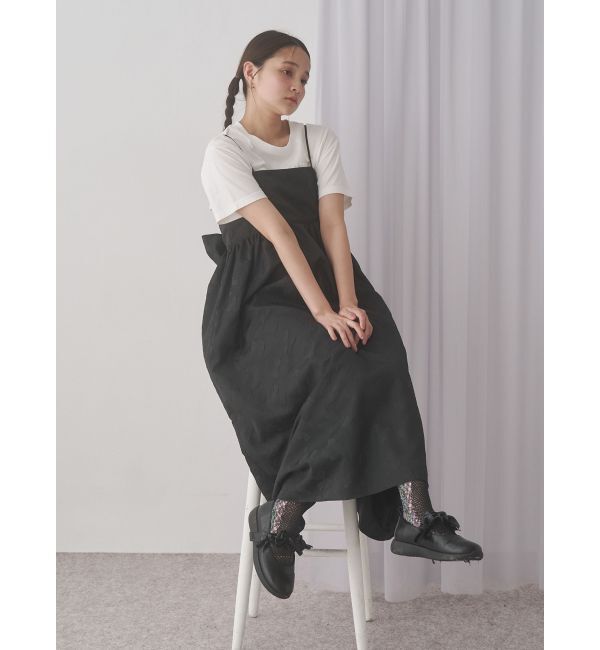 merry jenny「バックリボンジャガードキャミワンピース」|ワンピース|