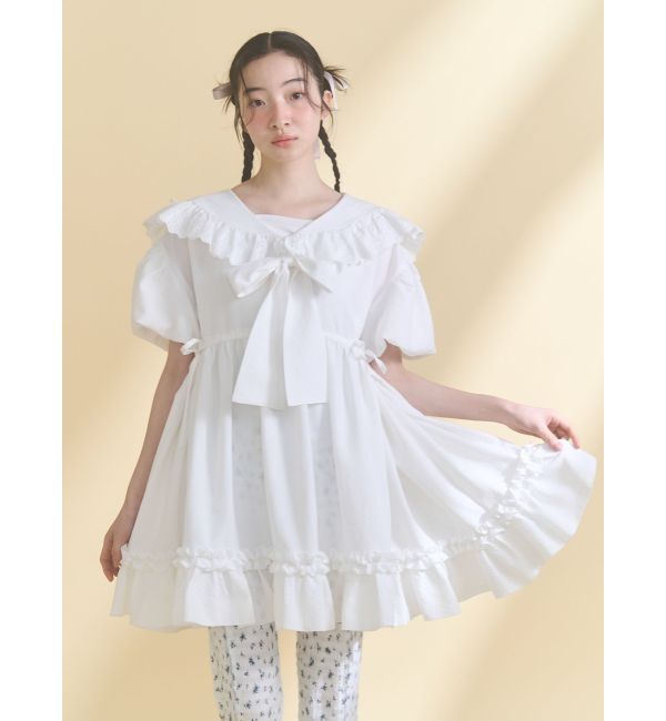 merry jenny「セーラーミニワンピース」|ワンピース|