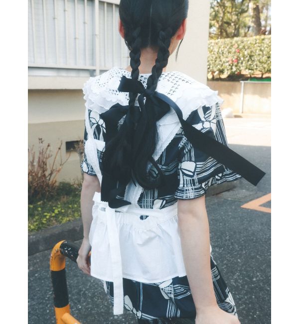 merry jenny「レースアップリケビスチェ」|シャツ・ブラウス|