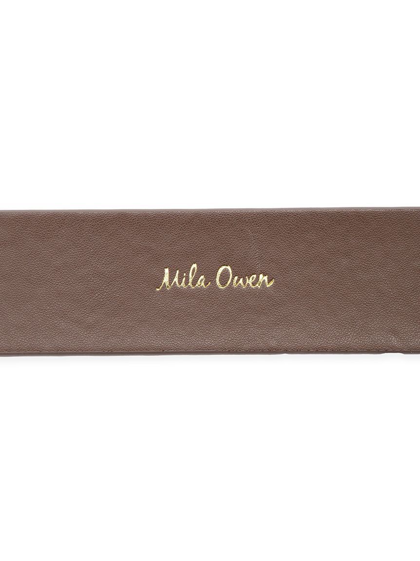 Mila Owen「スクエアダブルサルカンベルト」|ベルト|