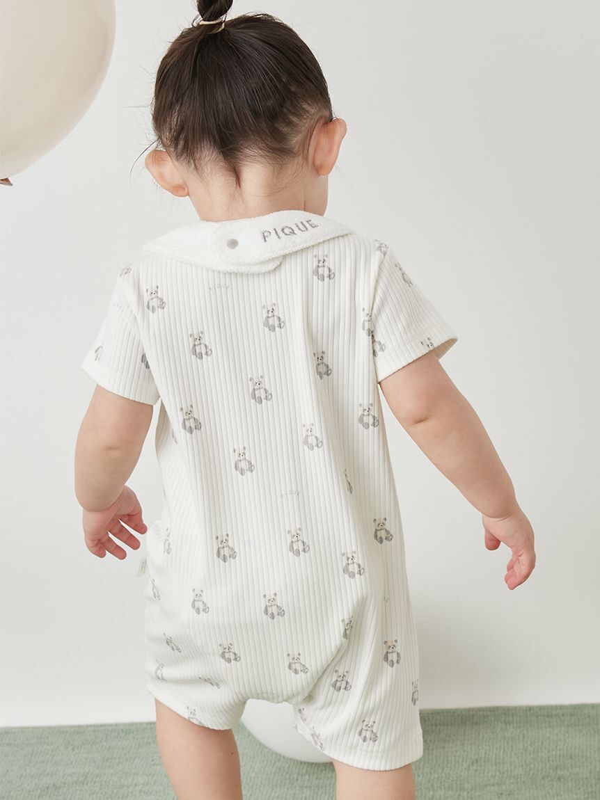 GELATO PIQUE KIDS & BABY「【BABY】ぬいぐるみ柄ロンパース」|ロンパース|