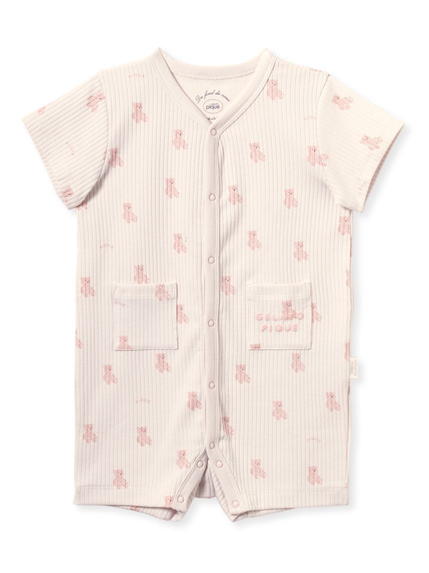 GELATO PIQUE KIDS & BABY「【BABY】ぬいぐるみ柄ロンパース」|ロンパース|