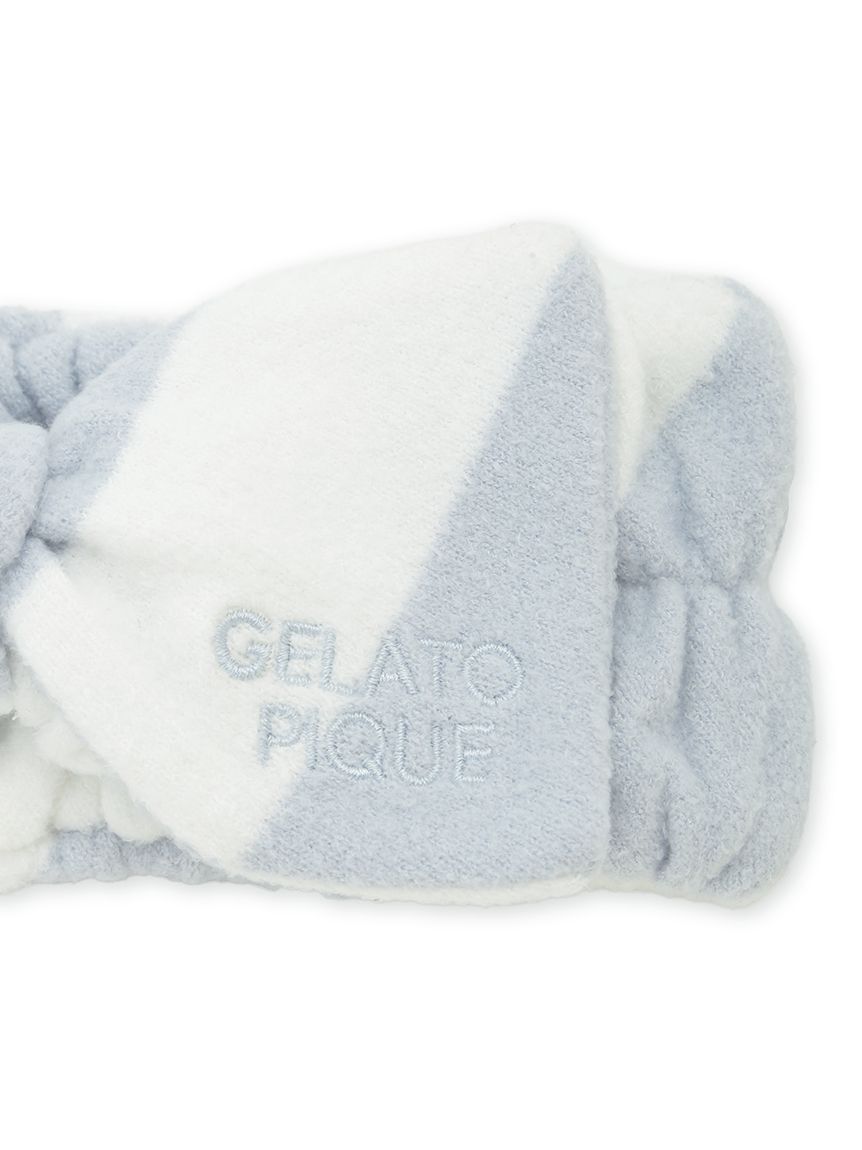 gelato pique「スムーズィーlite2ボーダーヘアバンド」|その他|