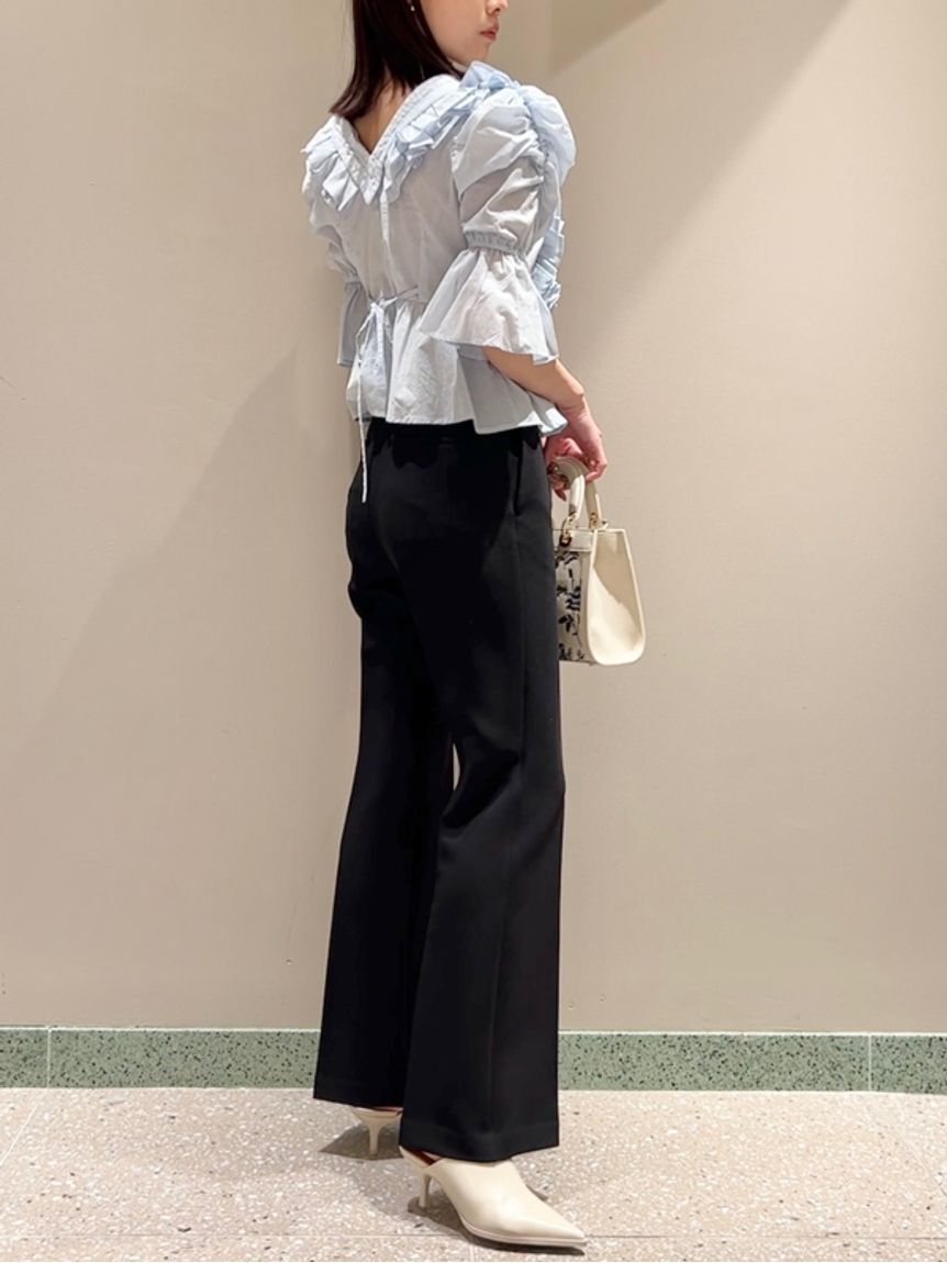 SNIDEL「美脚ストレッチパンツ」|チノ|