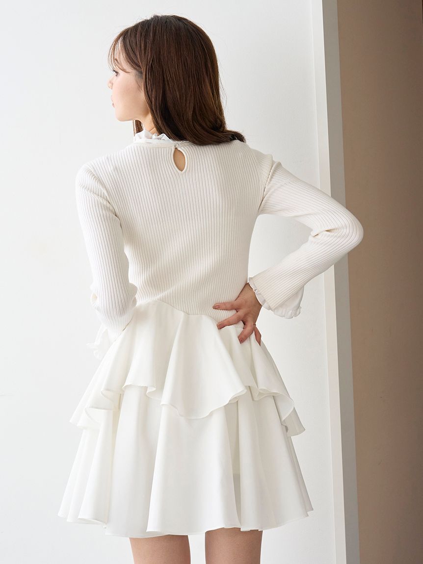 SNIDEL「Sustainableドッキングミニニットワンピース」|ワンピース|