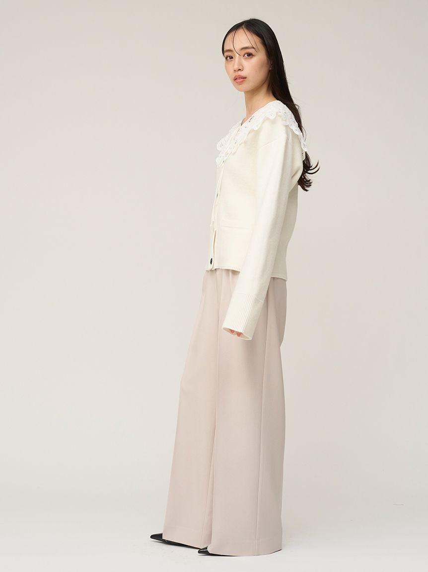 SNIDEL「マリンワイドパンツ」|チノ|