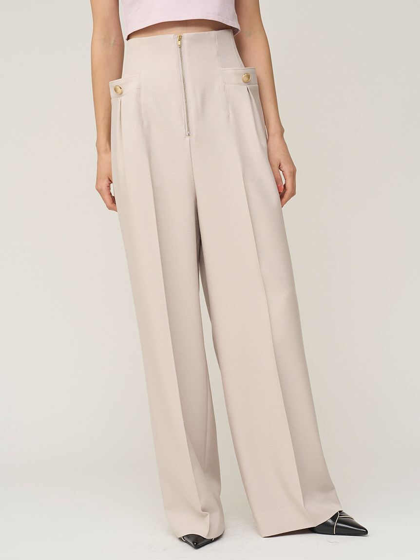 SNIDEL「マリンワイドパンツ」|チノ|