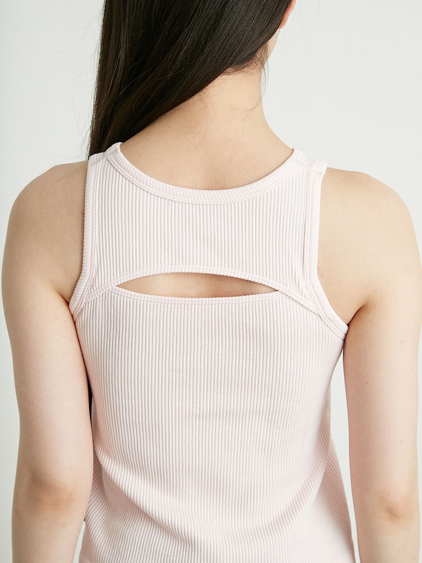 LILY BROWN Lingerie「【LILY BROWN Lingerie】カップインアメスリ/サントーニ」|タンクトップ|