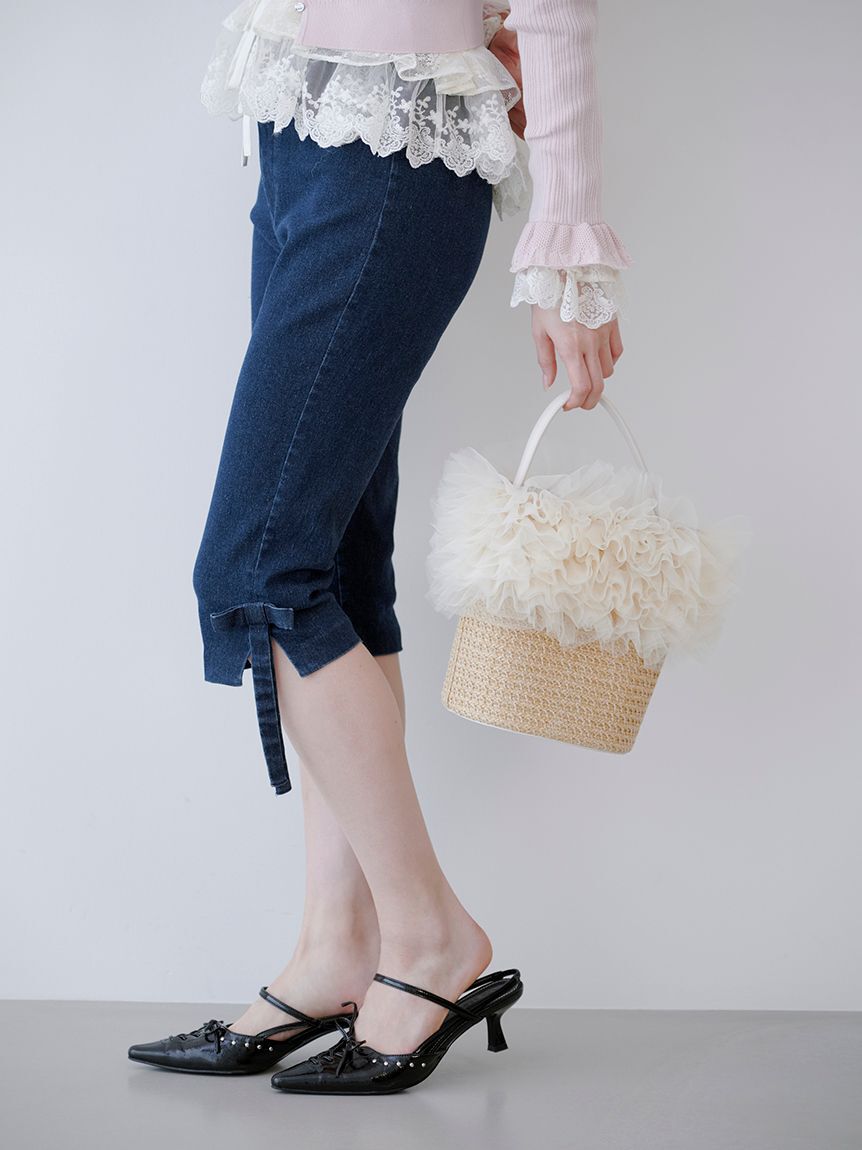 LILY BROWN「【限定カラー】2wayチュール切り替えバッグ」|ショルダー・メッセンジャー|